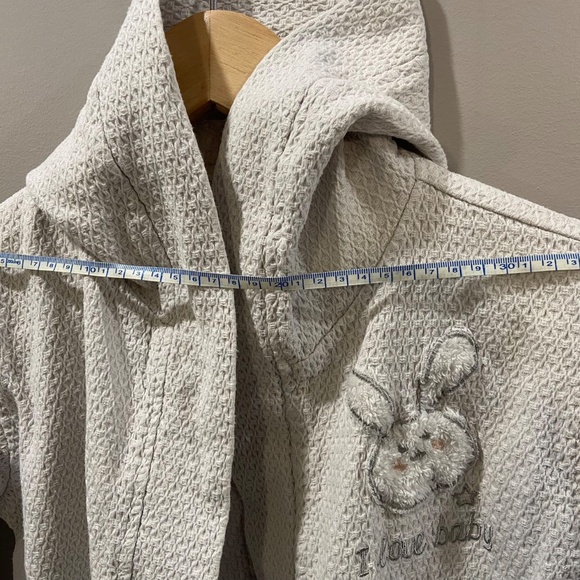 3 for $45 _ 100% cotton light blue bath robe - Picture 11 of 13